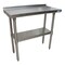 Bk Resources Work Table Stainless Steel With Undershelf, 1.5" Rear Riser 36"Wx18"D VTTR-1836 - alternate 1